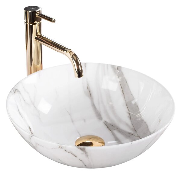 Lavabo da appoggio REA STELLA Aiax Shiny