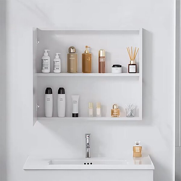 Set di mobili da bagno con lavabo Mario 60cm White