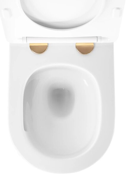 Vaso WC sospeso Rea Carlo Mini Tornado NFQ GOLD EDGE