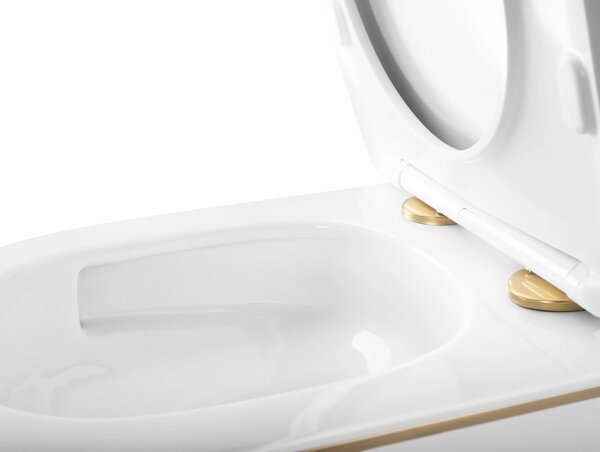 Vaso WC sospeso Rea Carlo Mini Tornado NFQ GOLD EDGE