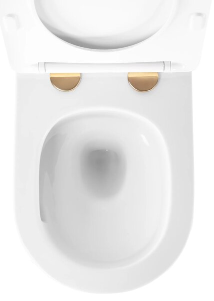 Vaso WC sospeso Rea Carlo Mini Tornado NFQ GOLD EDGE
