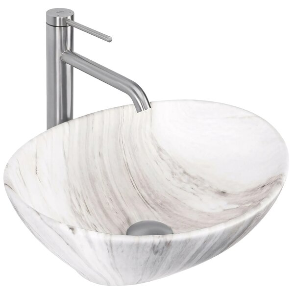 Lavabo da appoggio Rea Sofia Ash Matt