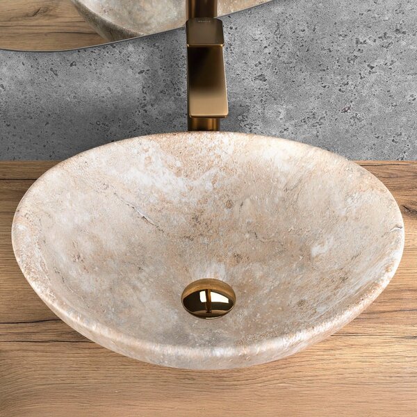 Lavabo da appoggio Rea Sofia Savana Matt