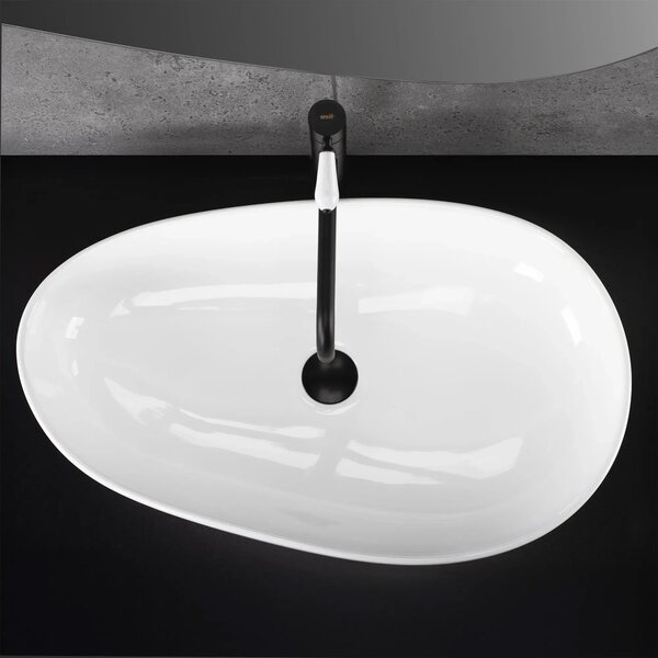 Lavabo da appoggio Rea SANDRA