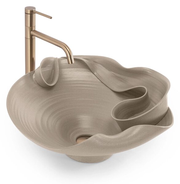Lavabo da appoggio in ceramica REA HM-12 Handmade ART