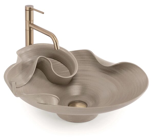 Lavabo da appoggio in ceramica REA HM-12 Handmade ART