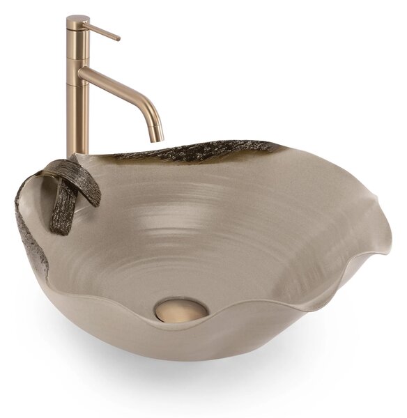 Lavabo da appoggio in ceramica REA HM-22 Handmade ART