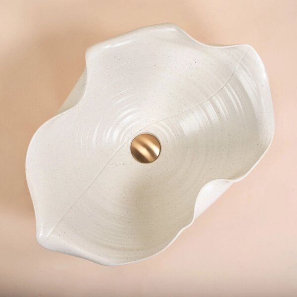 Lavabo da appoggio in ceramica REA HM-02 Handmade ART