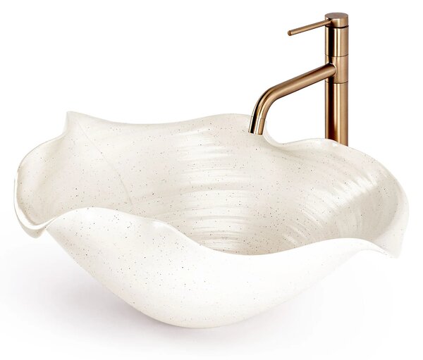 Lavabo da appoggio in ceramica REA HM-02 Handmade ART