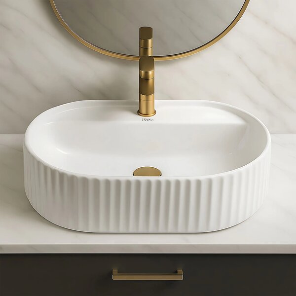 Lavabo da appoggio Rea Marcela 50