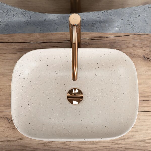 Lavabo da appoggio Rea Belinda Sandy