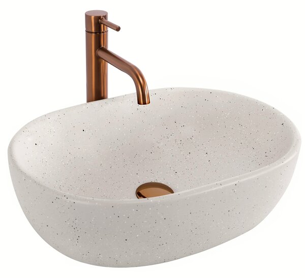 Lavabo da appoggio Rea Amelia Sandy