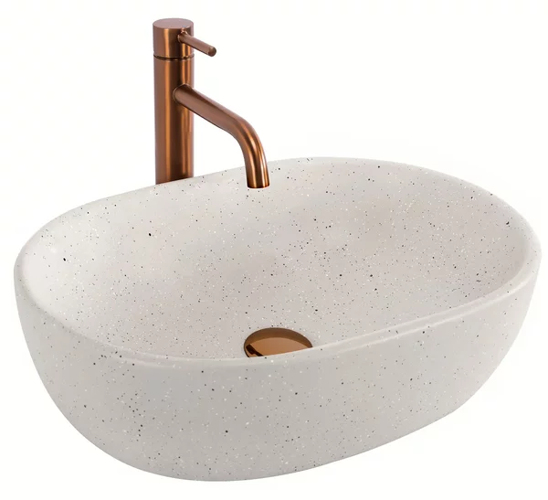 Lavabo da appoggio Rea Amelia Sandy