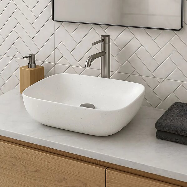 Lavabo da appoggio Rea Belinda Warm