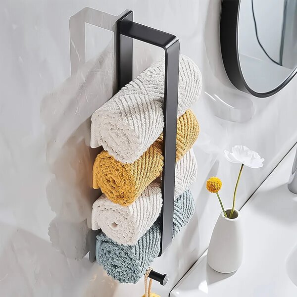 Portasciugamano da bagno Black