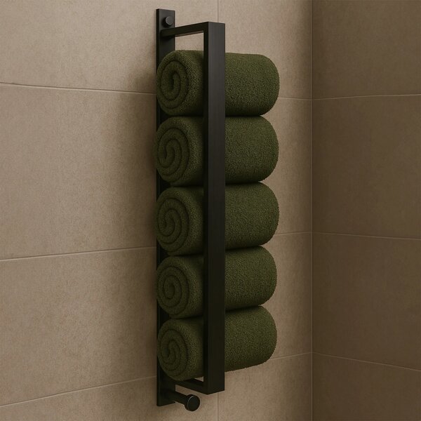 Portasciugamano da bagno Black