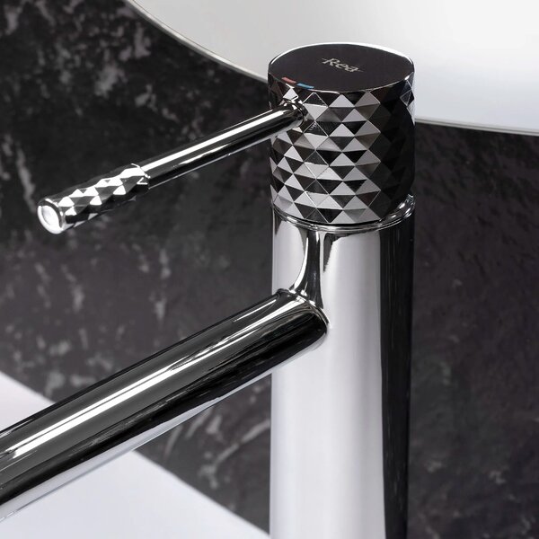Rubinetto da lavabo Rea Lungo Diamond Chrome High