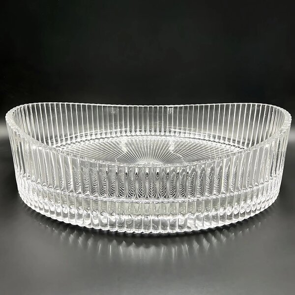 Lavabo da appoggio Rea Harper Transparent