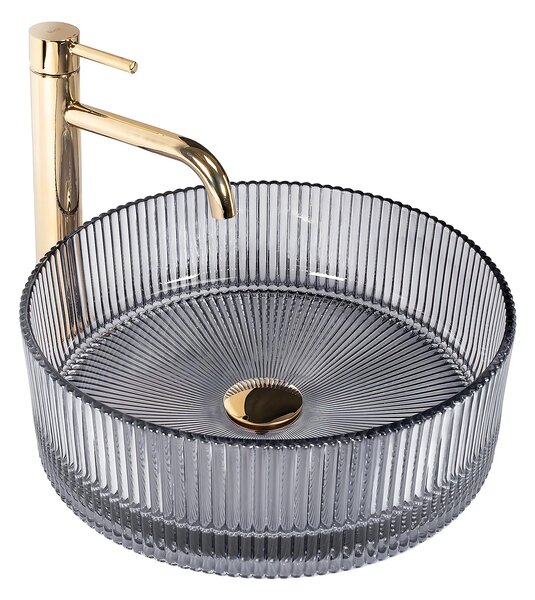 Lavabo da appoggio Rea Ingrid 35 Grey