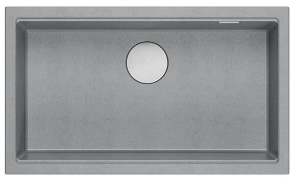 Lavello in granito Logan 110 Grey Metallic