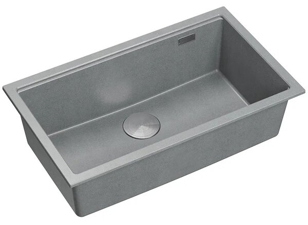 Lavello in granito Logan 110 Grey Metallic