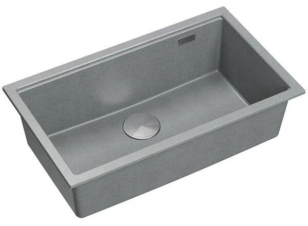 Lavello in granito Logan 110 Grey Metallic