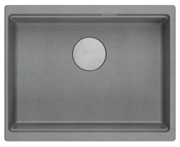 Lavello in granito Logan 100 Grey Metallic