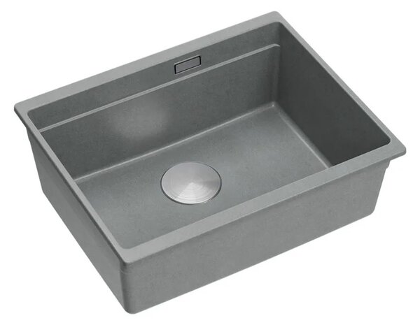 Lavello in granito Logan 100 Grey Metallic