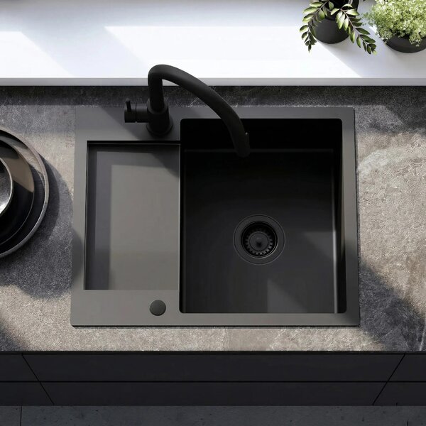 Lavello in acciaio Paul Black
