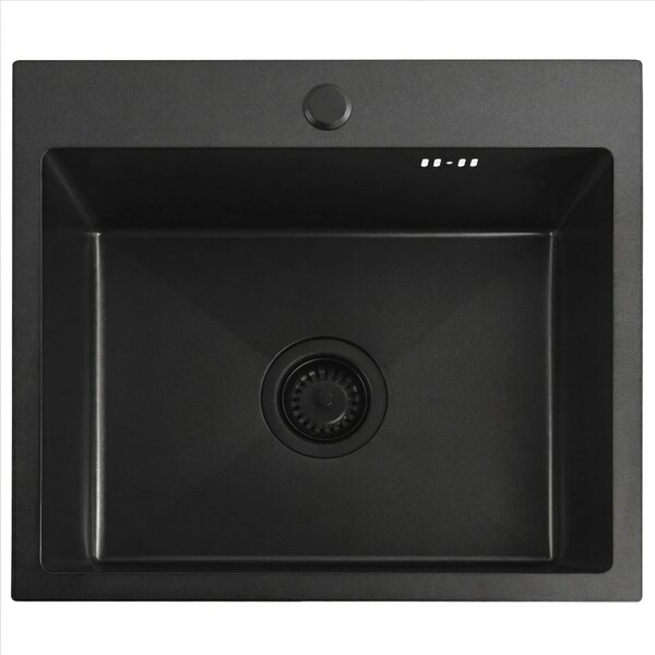 Lavello in acciaio Leo 50 Black