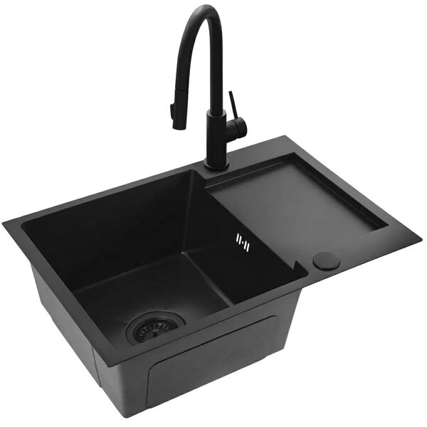 Lavello in acciaio Paul Black