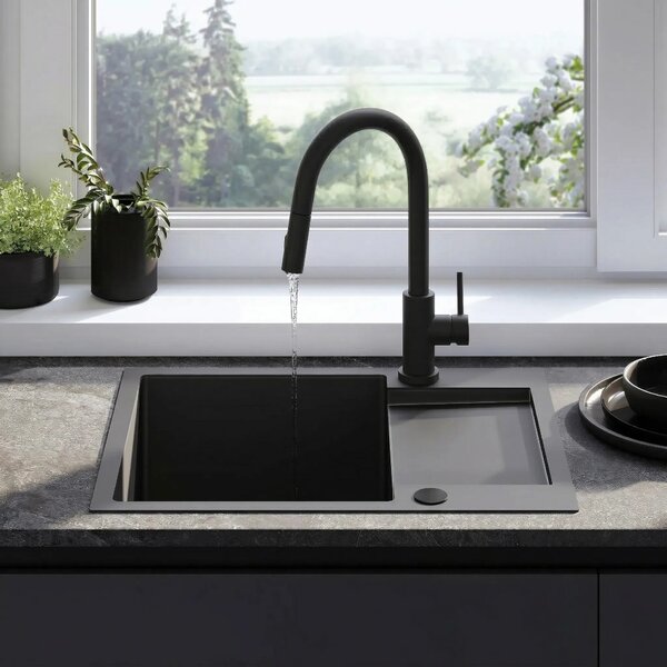 Lavello in acciaio Paul Black