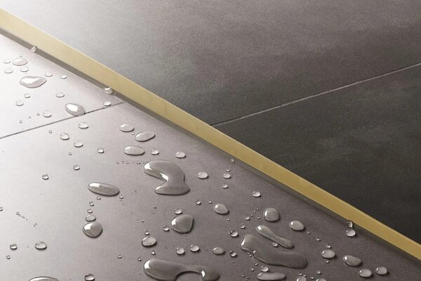 Profilo doccia pendenzato 100cm Gold