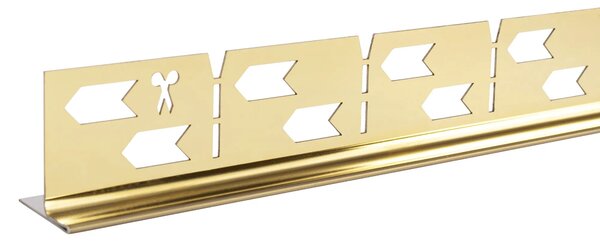 Profilo doccia pendenzato 100cm Gold