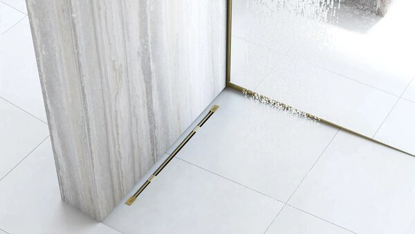 Profilo doccia pendenzato 100cm Gold