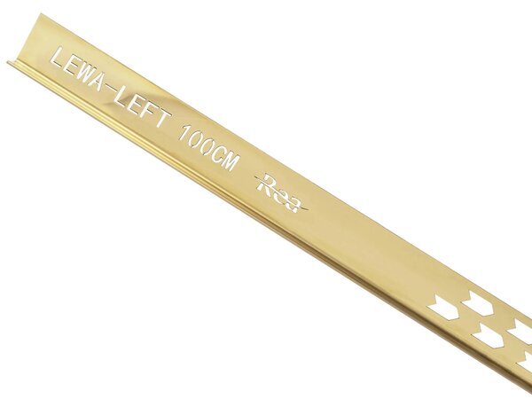 Profilo doccia pendenzato 100cm Gold