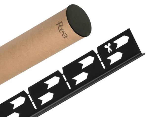 Profilo doccia pendenzato 100cm Black