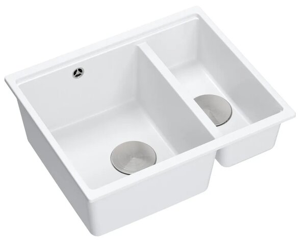 Lavello in granito Logan 150 White