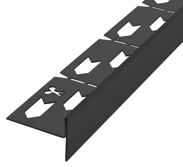 Profilo doccia pendenzato 100cm Black
