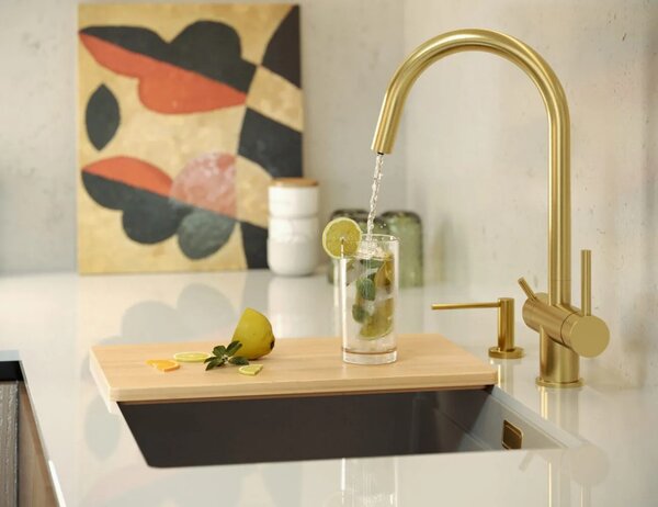 Lavello in granito Logan 100 Beige