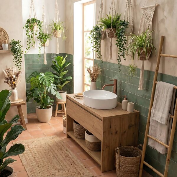 Lavabo da appoggio Rea Joana 50