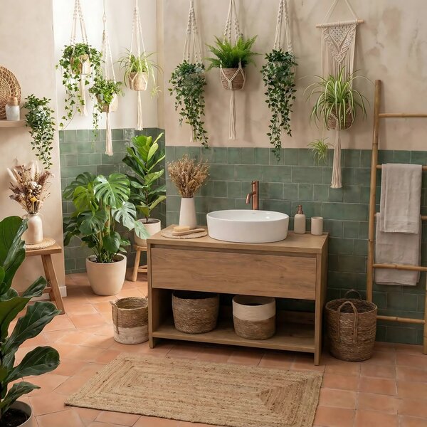 Lavabo da appoggio Rea Joana 50