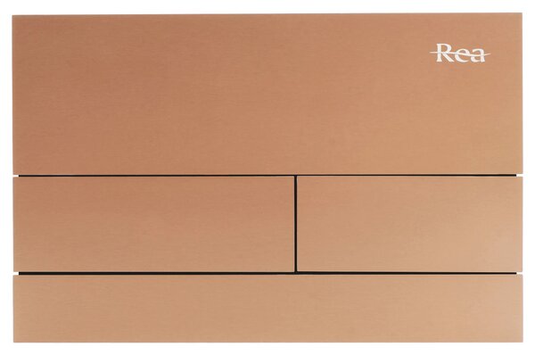 Pulsante per supporto set da incasso WC K011A-Q e Slim024N Rea T Brush Copper/Brushed Rose Gold