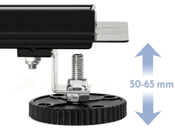 Canalina di scarico Neox Slim pro black 80