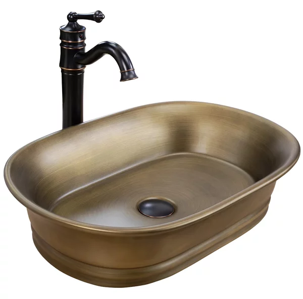 Lavabo da appoggio REA WILMA N RUSTIC