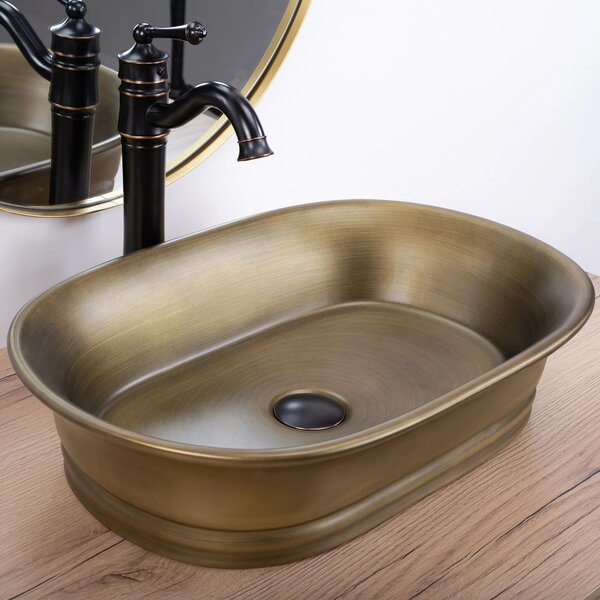 Lavabo da appoggio REA WILMA N RUSTIC