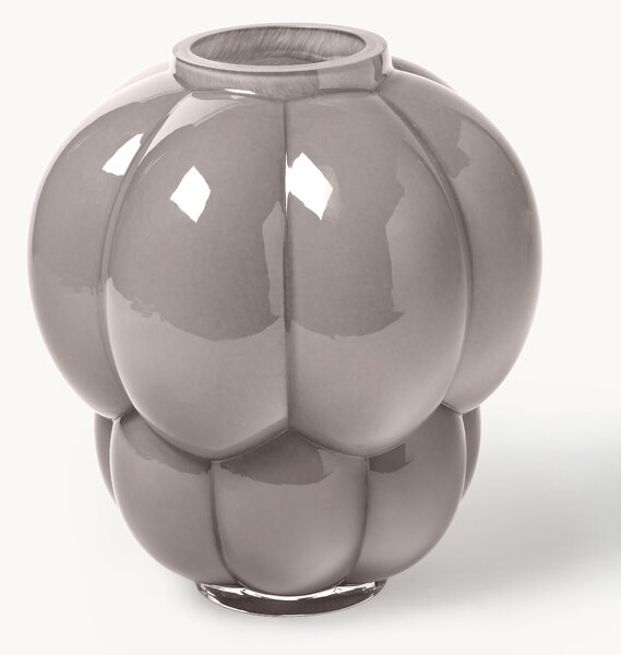 Vaso in vetro soffiato Uva, alt. 28 cm