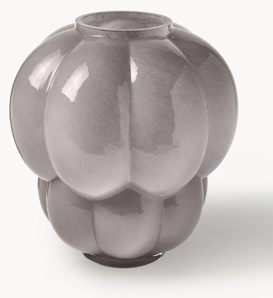 Vaso in vetro soffiato Uva, alt. 35 cm