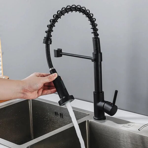 Punta con aeratore per rubinetto da cucina REA Colin Black