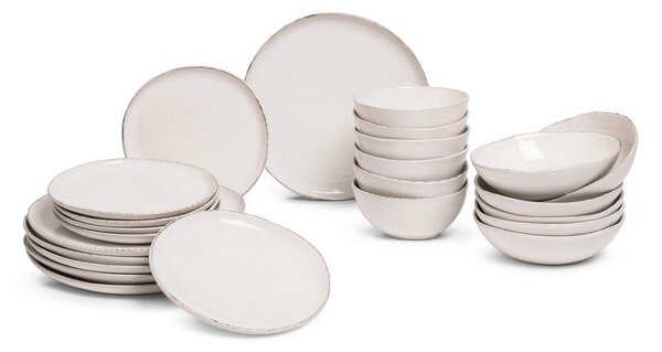 Set da pranzo in pietra 24 pz Snow Heart – Bonami Essentials